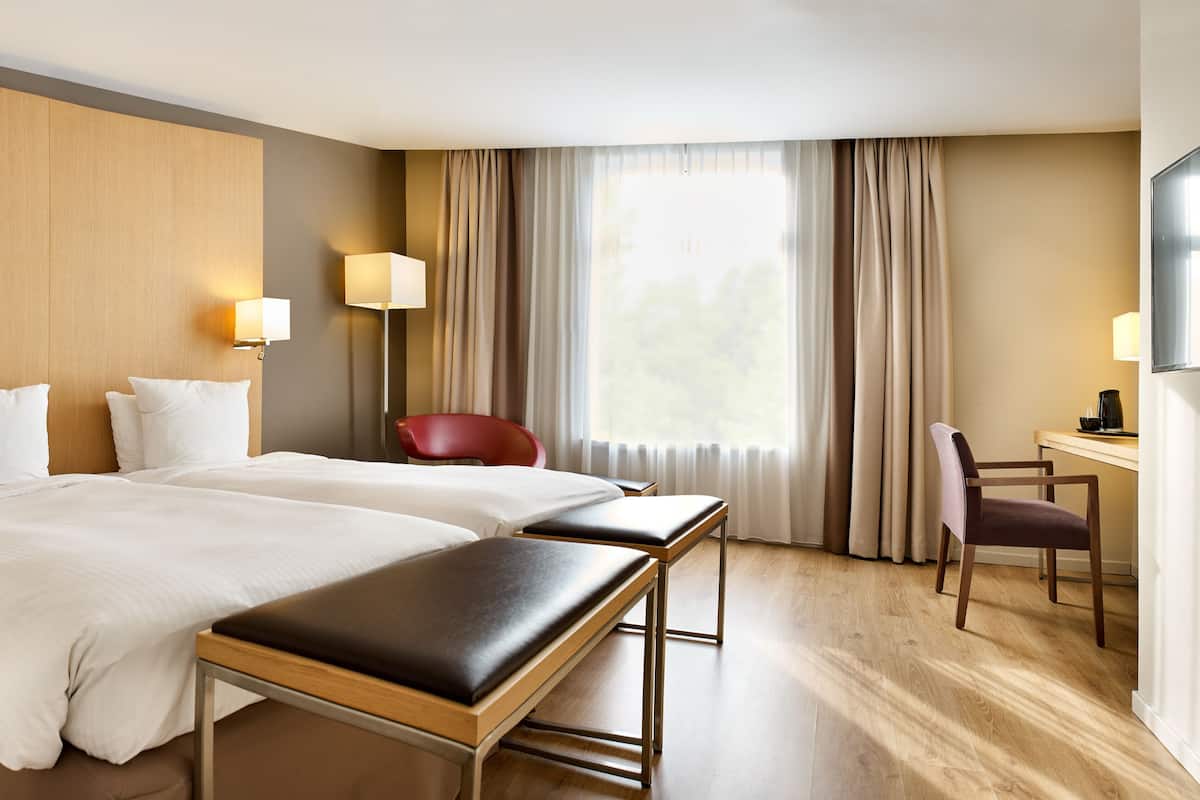 In-room safe, desk, soundproofing, free cots/infant beds