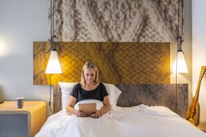 Classic-værelse - 1 dobbeltseng | Individuel indretning, skrivebord, mørklægningsgardiner, lydisolering