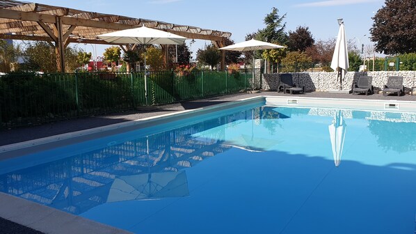 Seasonal outdoor pool