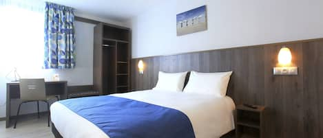 Standard Double Room | Premium bedding, desk, free WiFi, bed sheets