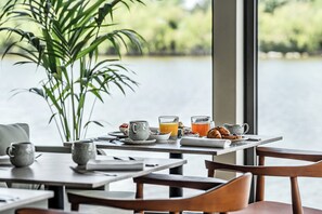 Daily buffet breakfast (EUR 21 per person)