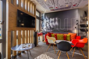 Sala de estar en el lobby