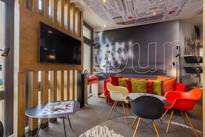 Sala de estar en el lobby