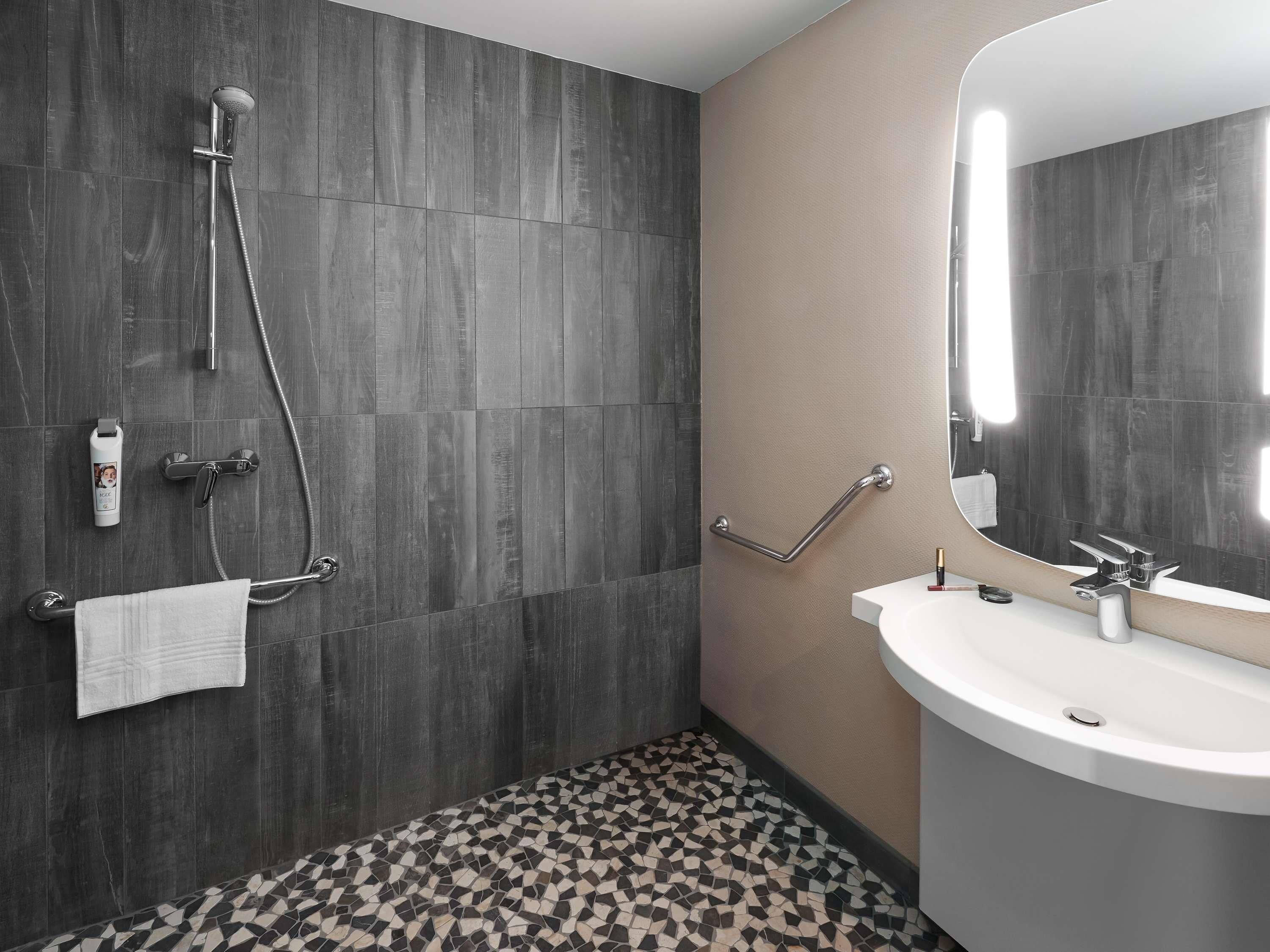 desk, blackout curtains, soundproofing, iron/ironing board