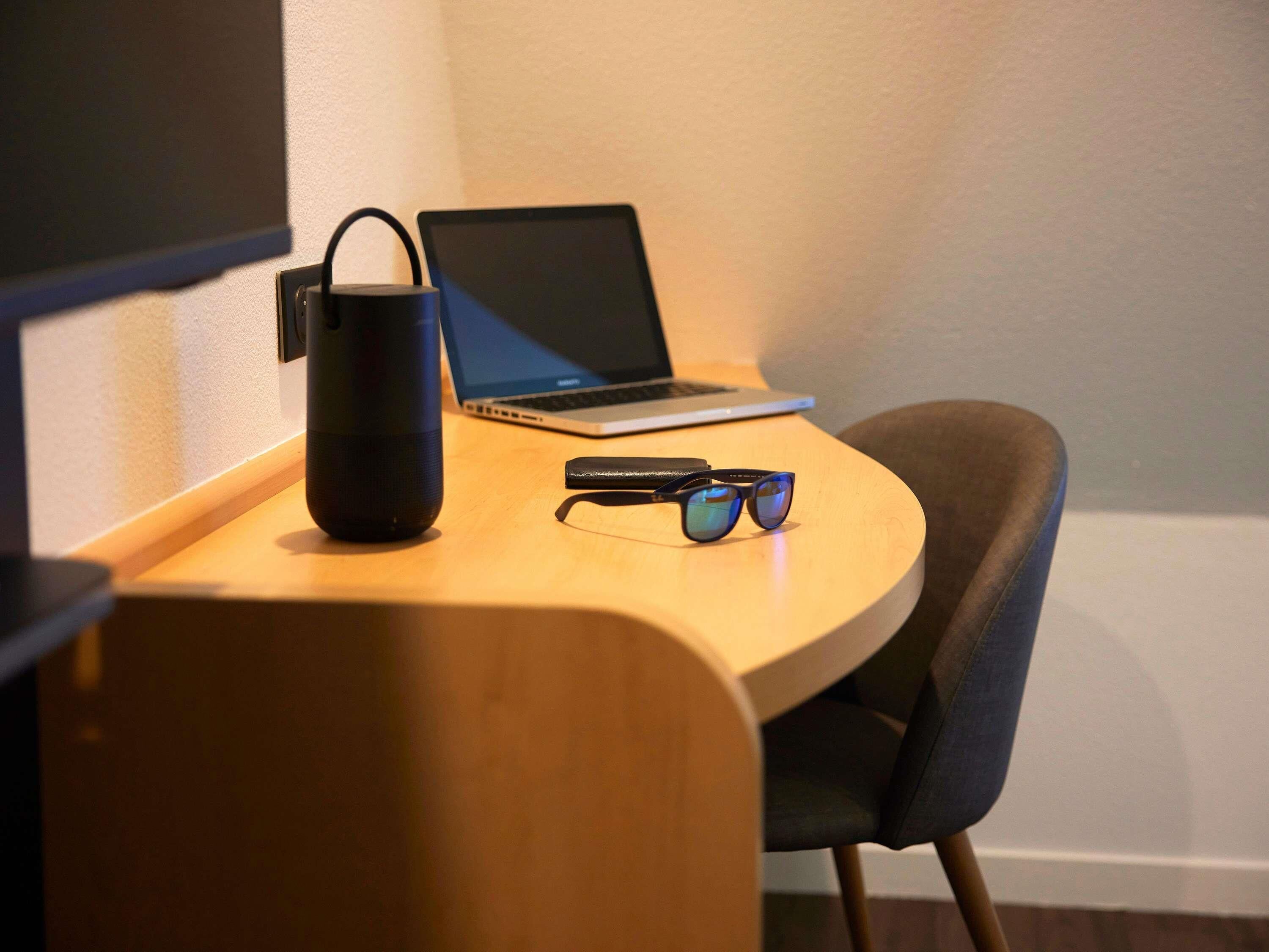 in-room safe, desk, blackout curtains, soundproofing