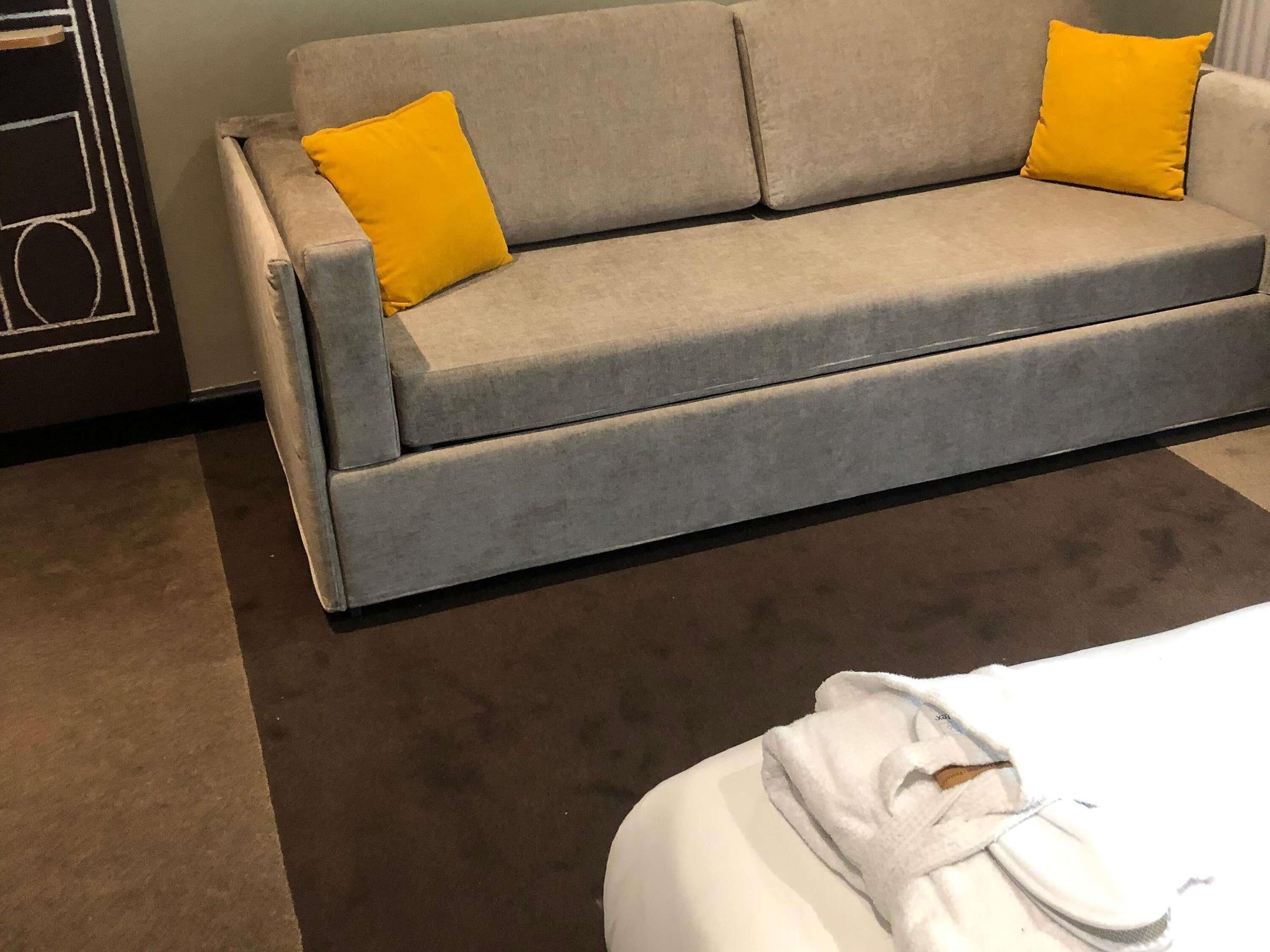 family room, 2 double beds | individually decorated, desk, soundproofing, iron/ironing board