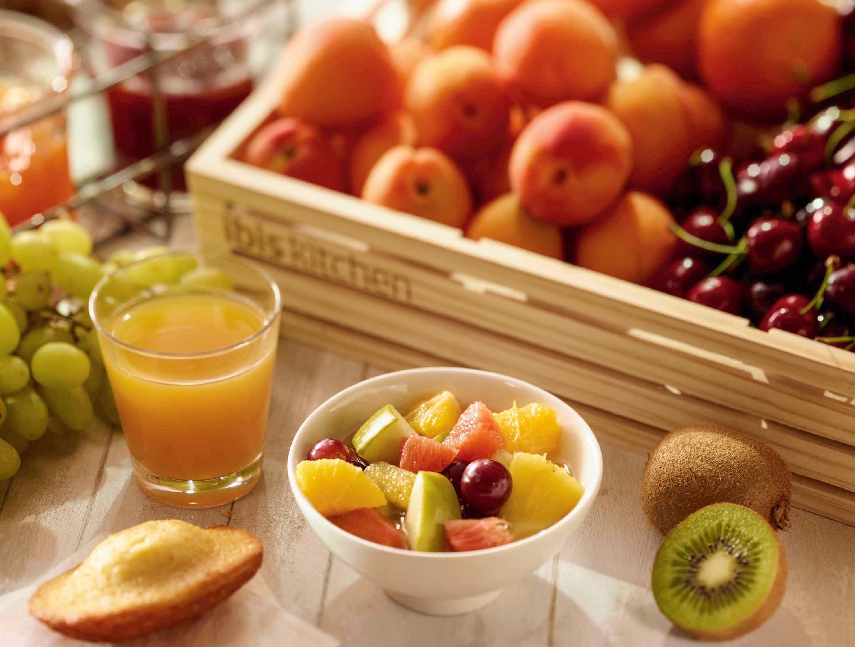 Daily buffet breakfast (EUR 12.90 per person)