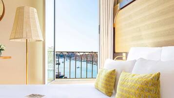 Deluxe Room, 1 Double Bed (Old Port view) | Premium bedding, pillowtop beds, free minibar, in-room safe