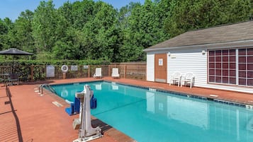 Seasonal outdoor pool