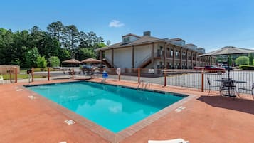 Seasonal outdoor pool