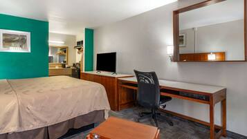 Iron/ironing board, free WiFi, bed sheets, alarm clocks