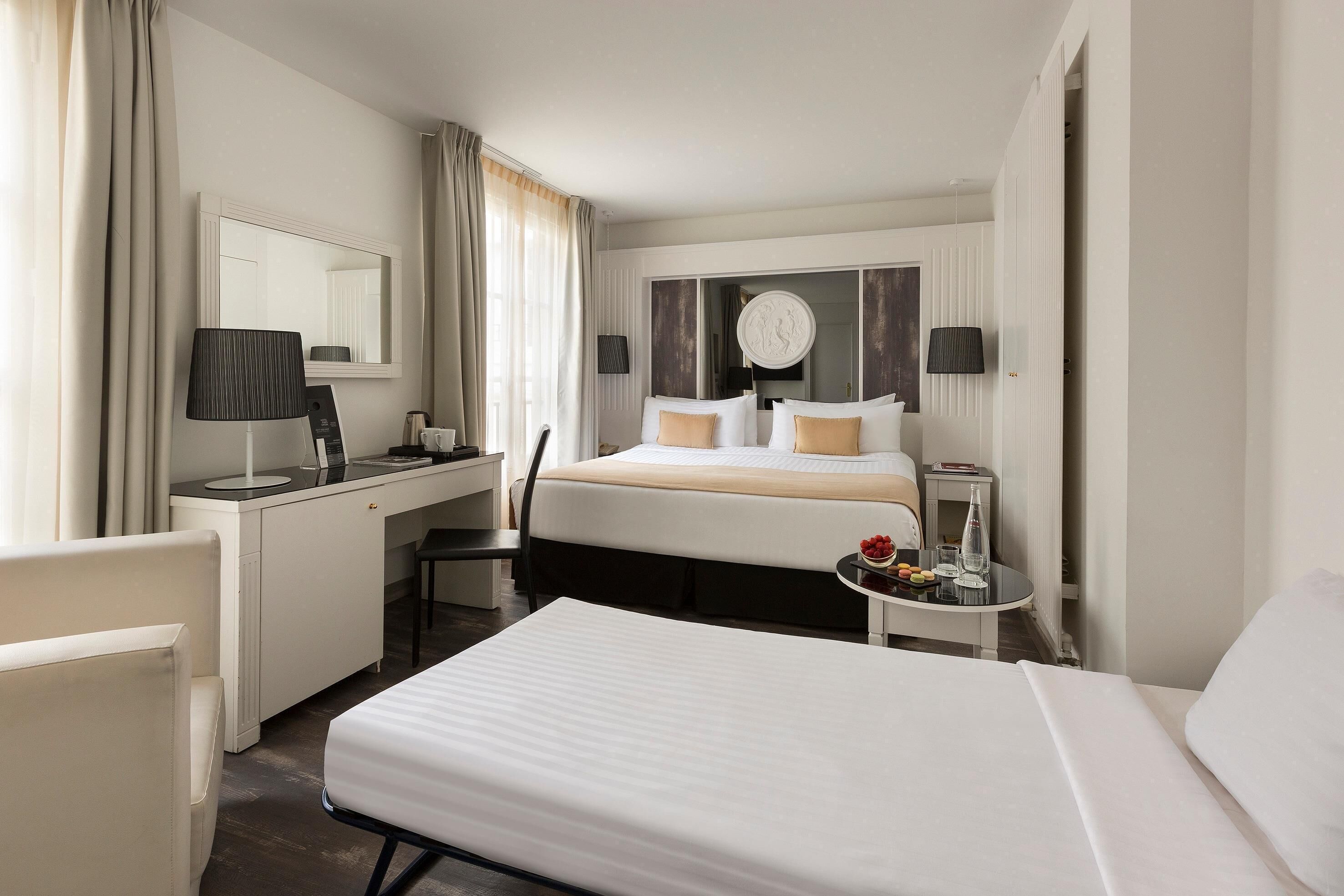 Minibar, in-room safe, desk, soundproofing