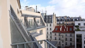 Vue depuis lâhĂ©bergement