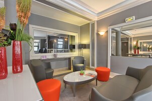 Zona de estar del vestíbulo