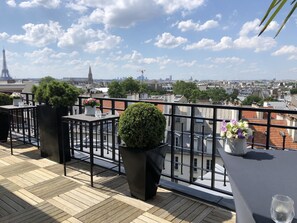 Terraza en la azotea