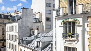 Uitzicht vanuit accommodatie