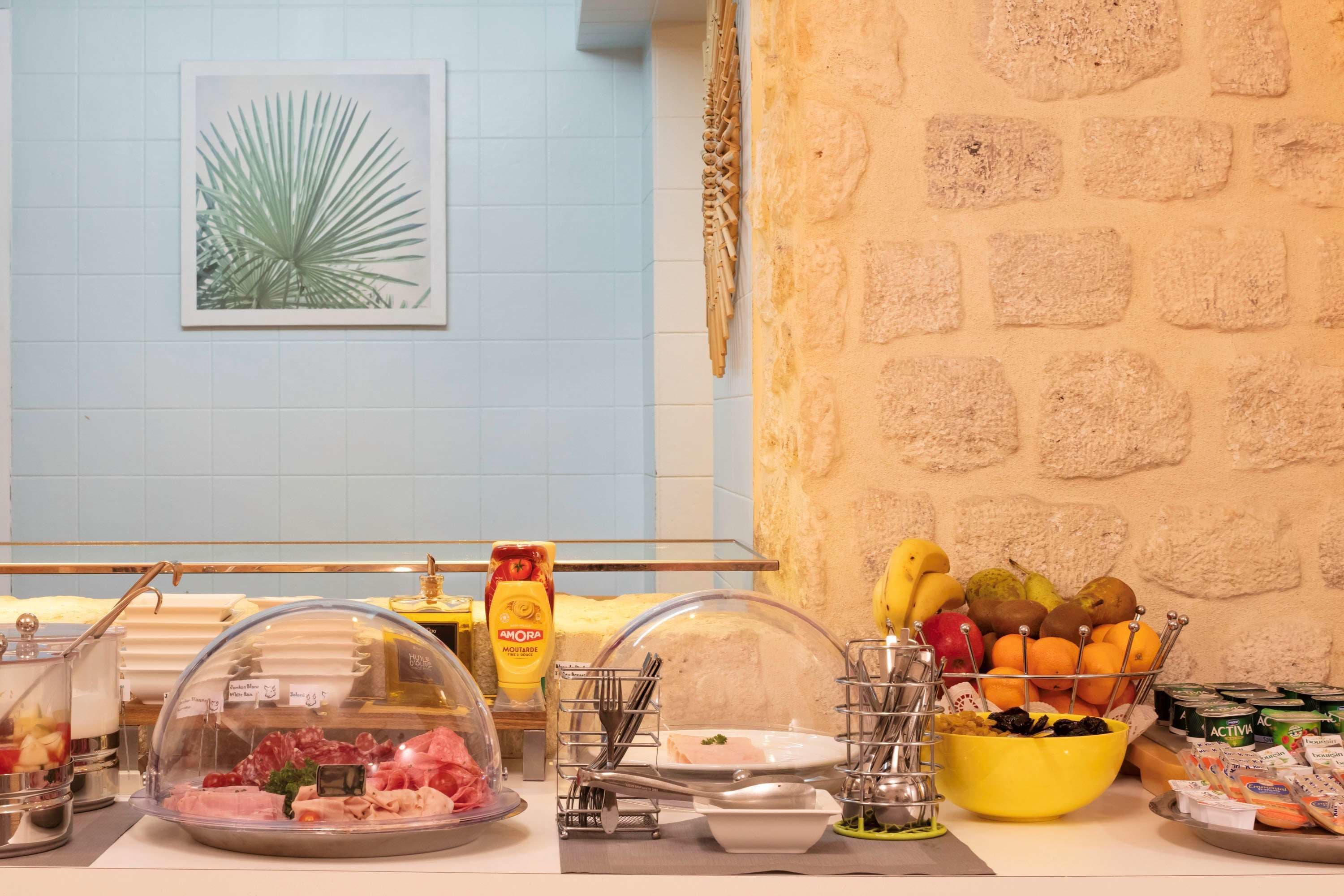 daily buffet breakfast (eur 14 per person)