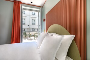 Chambre Supérieur Terrasse | Espace de travail pour ordinateur portable, Wi-Fi gratuit, draps fournis