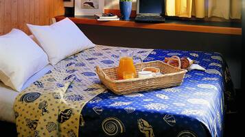Double Room | Desk, iron/ironing board
