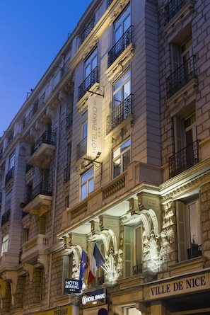 Façade de l’hébergement