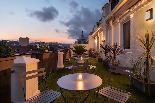 Terrasse sur le toit