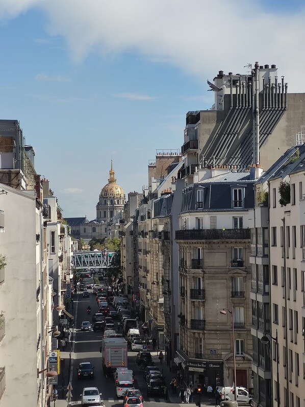 Vistas a la ciudad desde el alojamiento