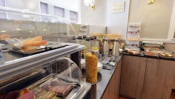 Daily buffet breakfast (EUR 15 per person)