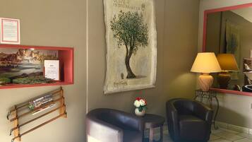 Lobby sitting area