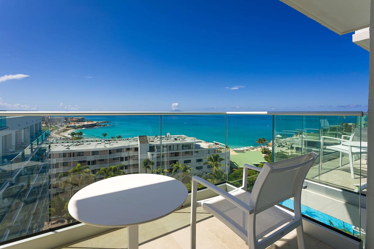 Camera Deluxe, 1 letto king, vista oceano (Ultimate Adults-Only Ocean View King) | Vista dalla camera