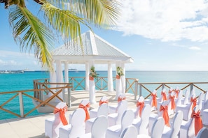 Espace mariage en plein air