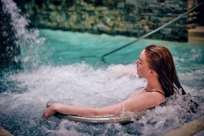 Hot tub, body treatments, hot stone massages, deep-tissue massages