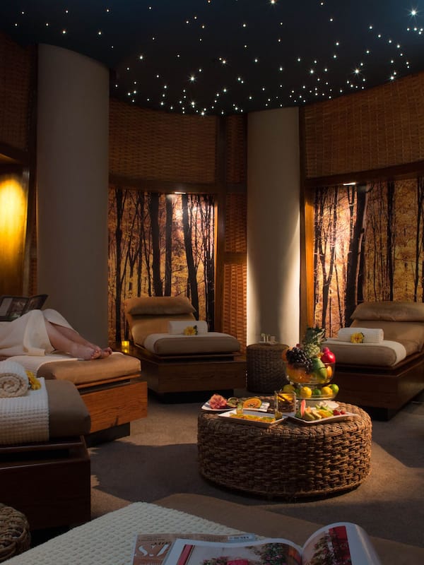 Hot tub, body treatments, hot stone massages, deep-tissue massages