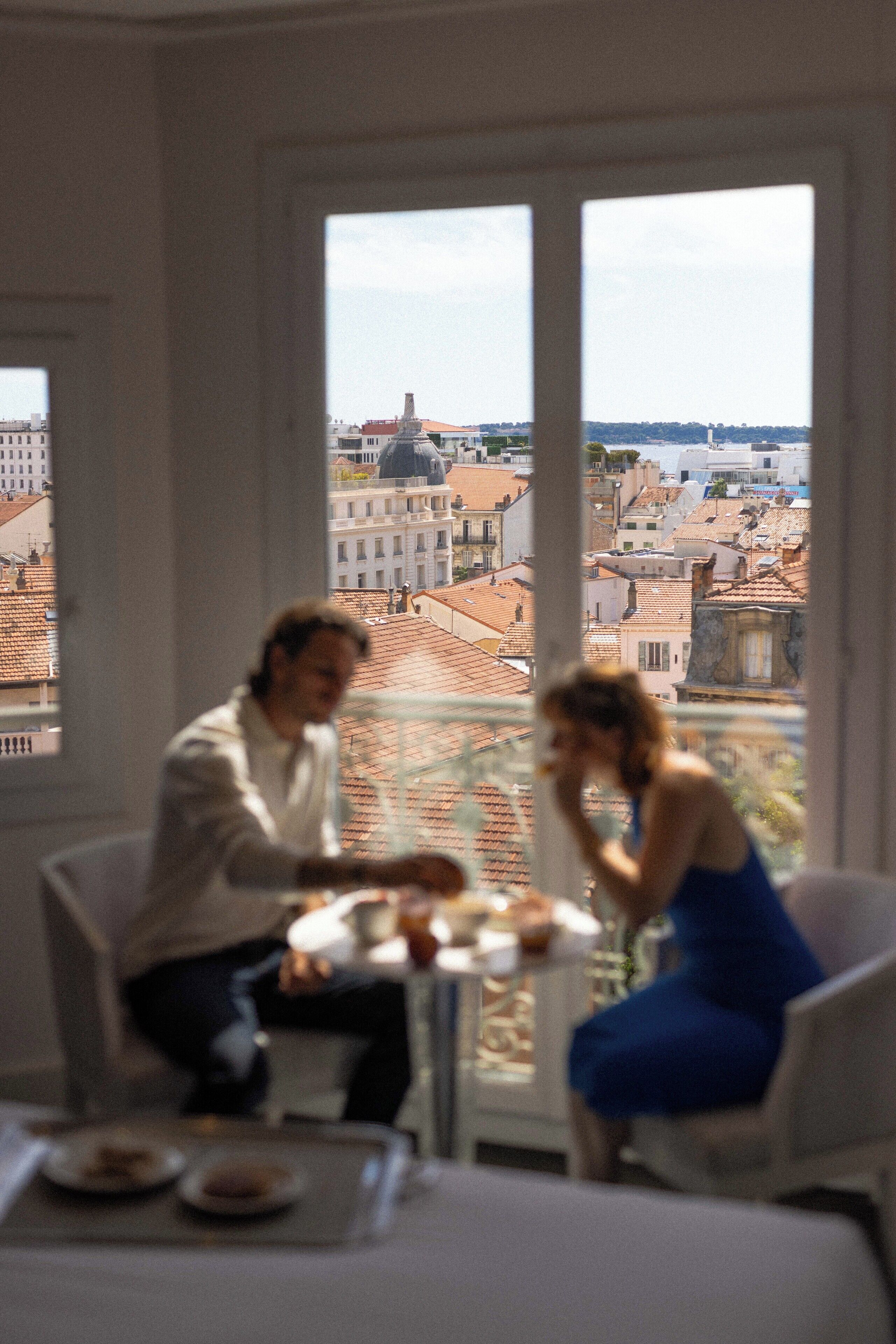 Vue depuis l’hébergement