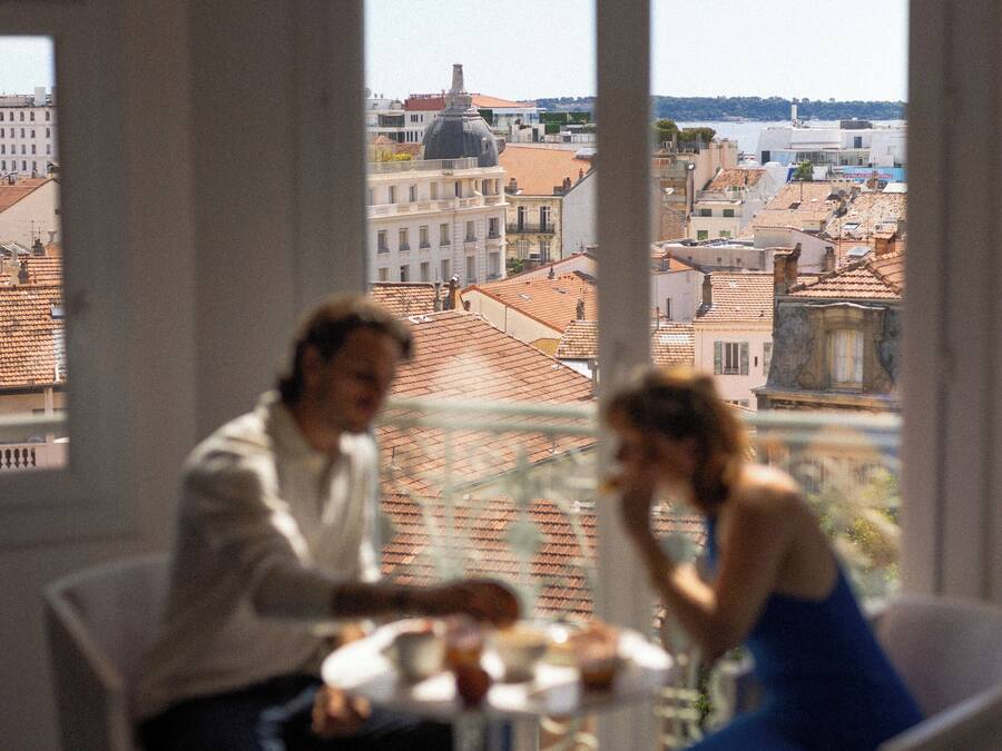 Utsikt fra overnattingsstedet