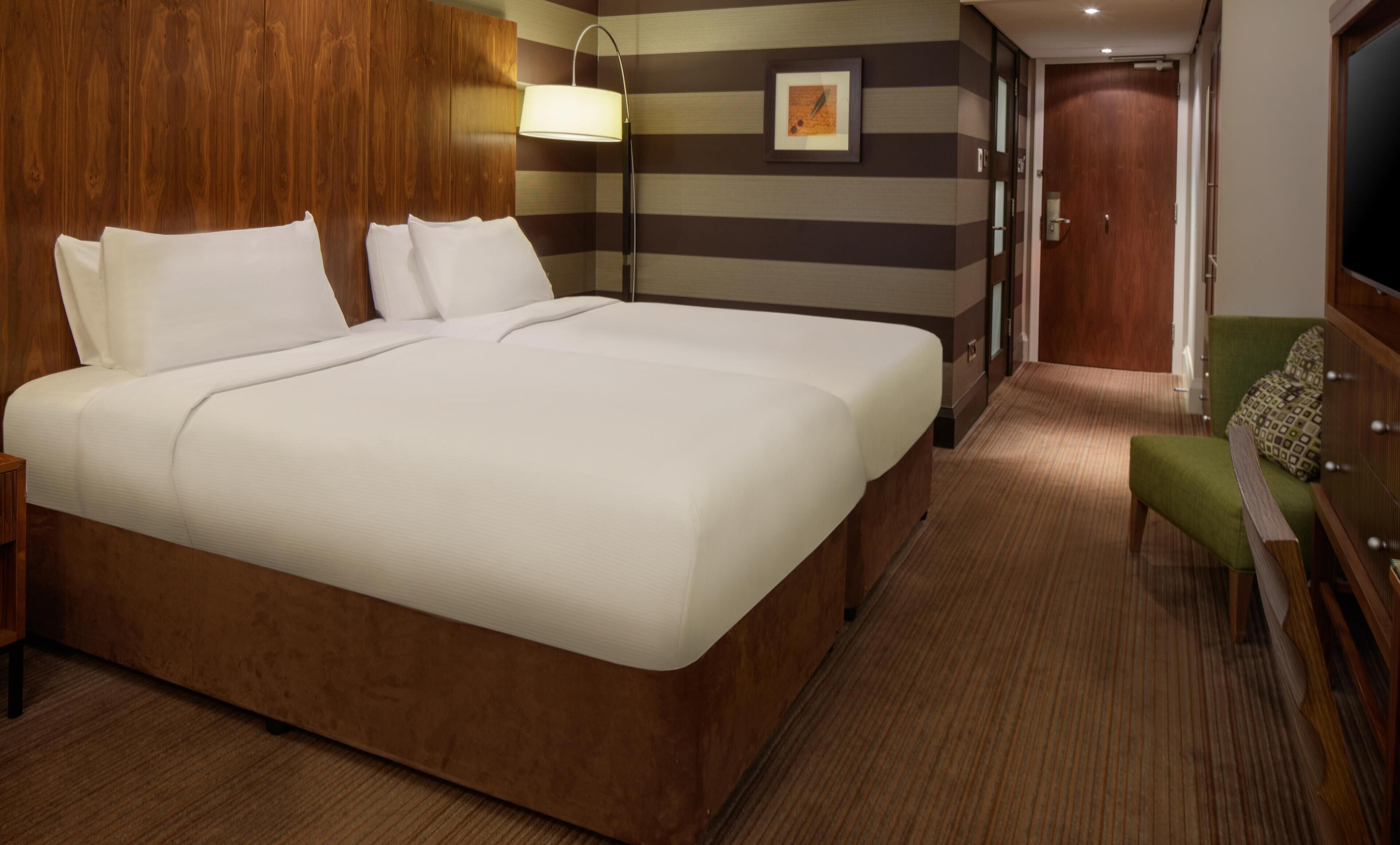 룸, 싱글침대 2개 | 1 개의 침실, 저자극성 침구, 객실 내 금고, 책상