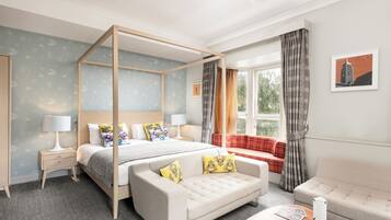 Double Room (Four Poster) | In-room safe, iron/ironing board, free WiFi, bed sheets