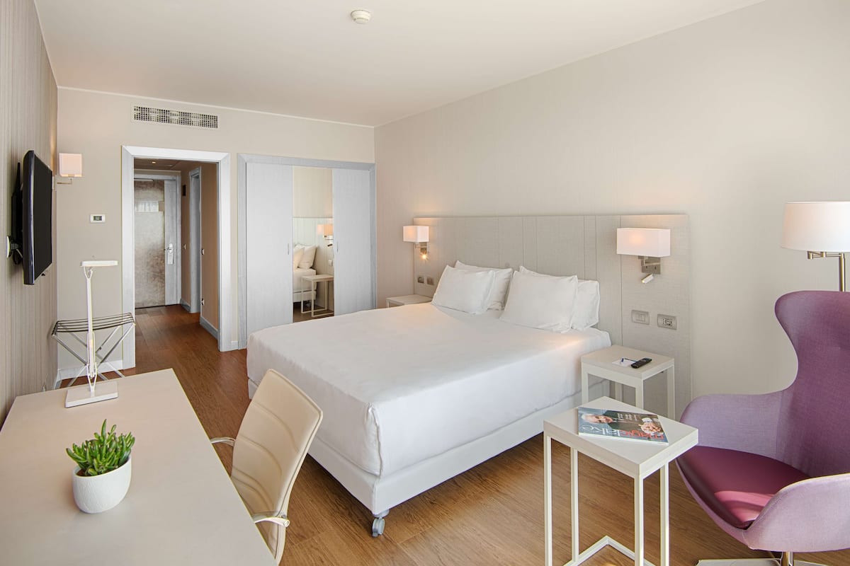 1 slaapkamer, donsdekens, een minibar, een kluis op de kamer