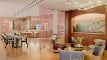 Italienska köket och uteservering