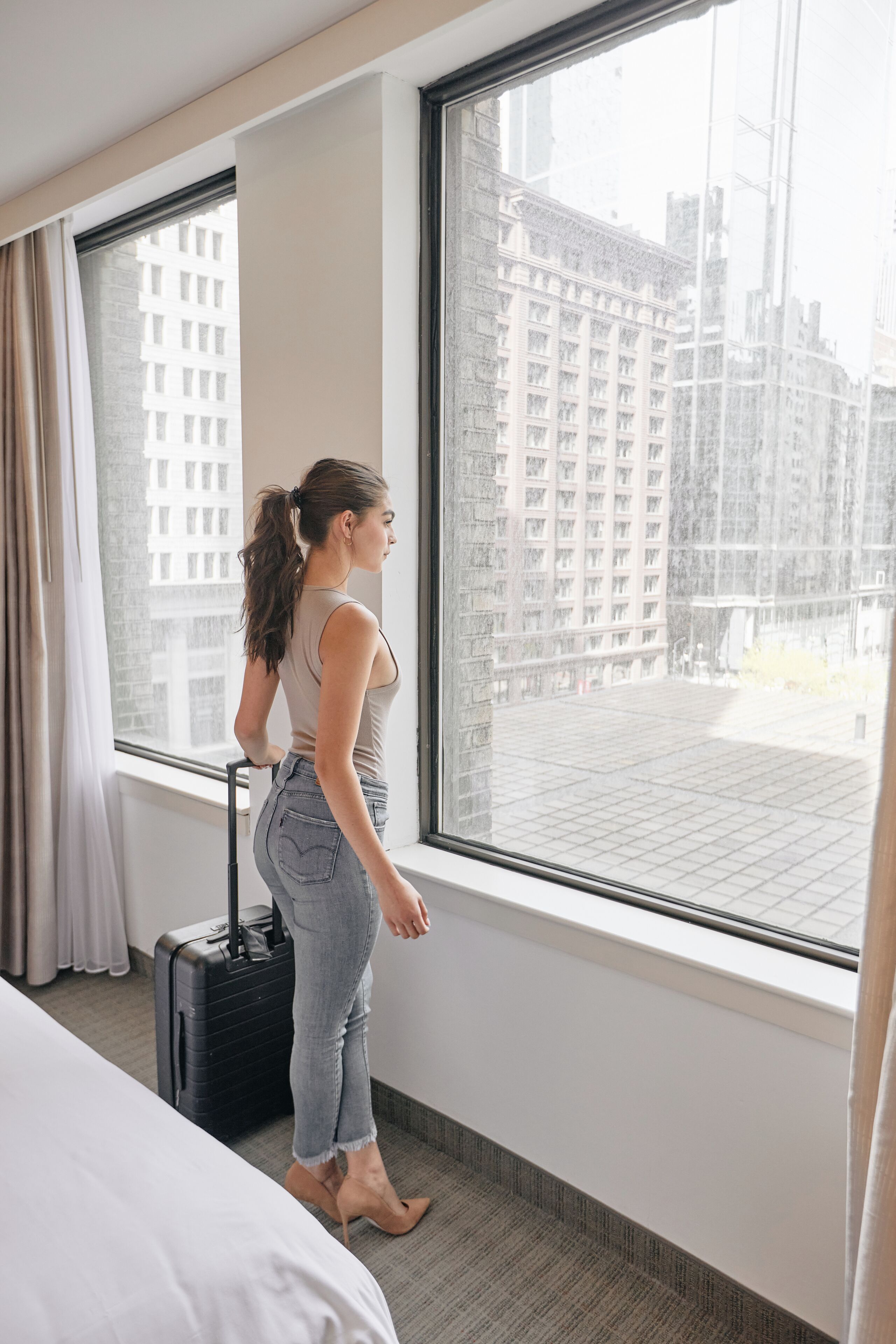 标准房, 1 张特大床 | 客房景观