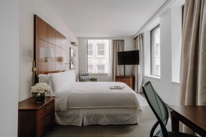 Premium bedding, in-room safe, desk, laptop workspace