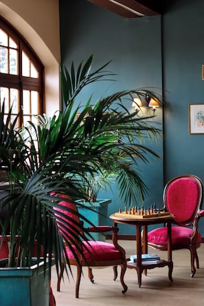 Lobby sitting area