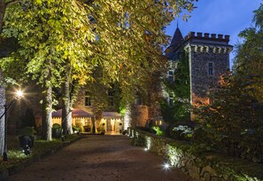 Front of property – evening/night