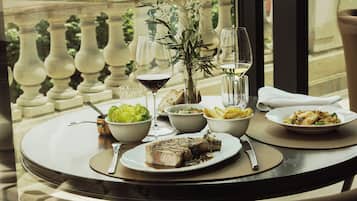 Mittagessen und Abendessen
