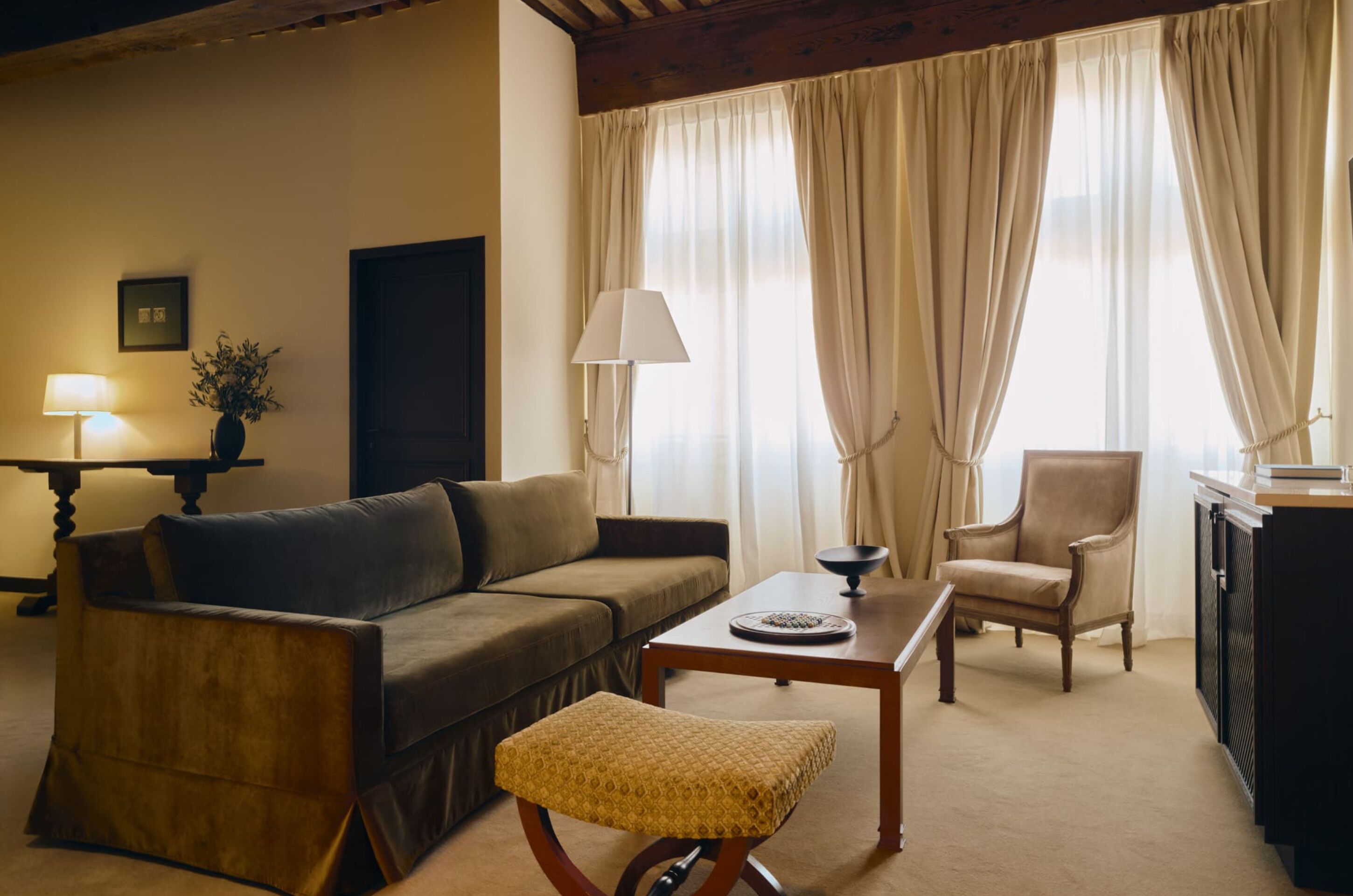 2 Bedroom Suite | Living area | Flat-screen TV, offices