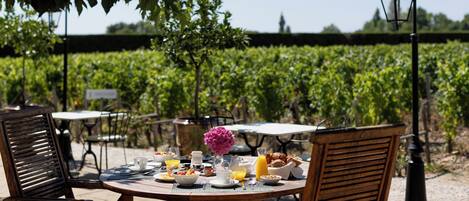 Frukostbuffé varje dag (EUR 28 per person)