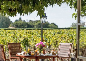 Petit déjeuner buffet (28 EUR par personne)