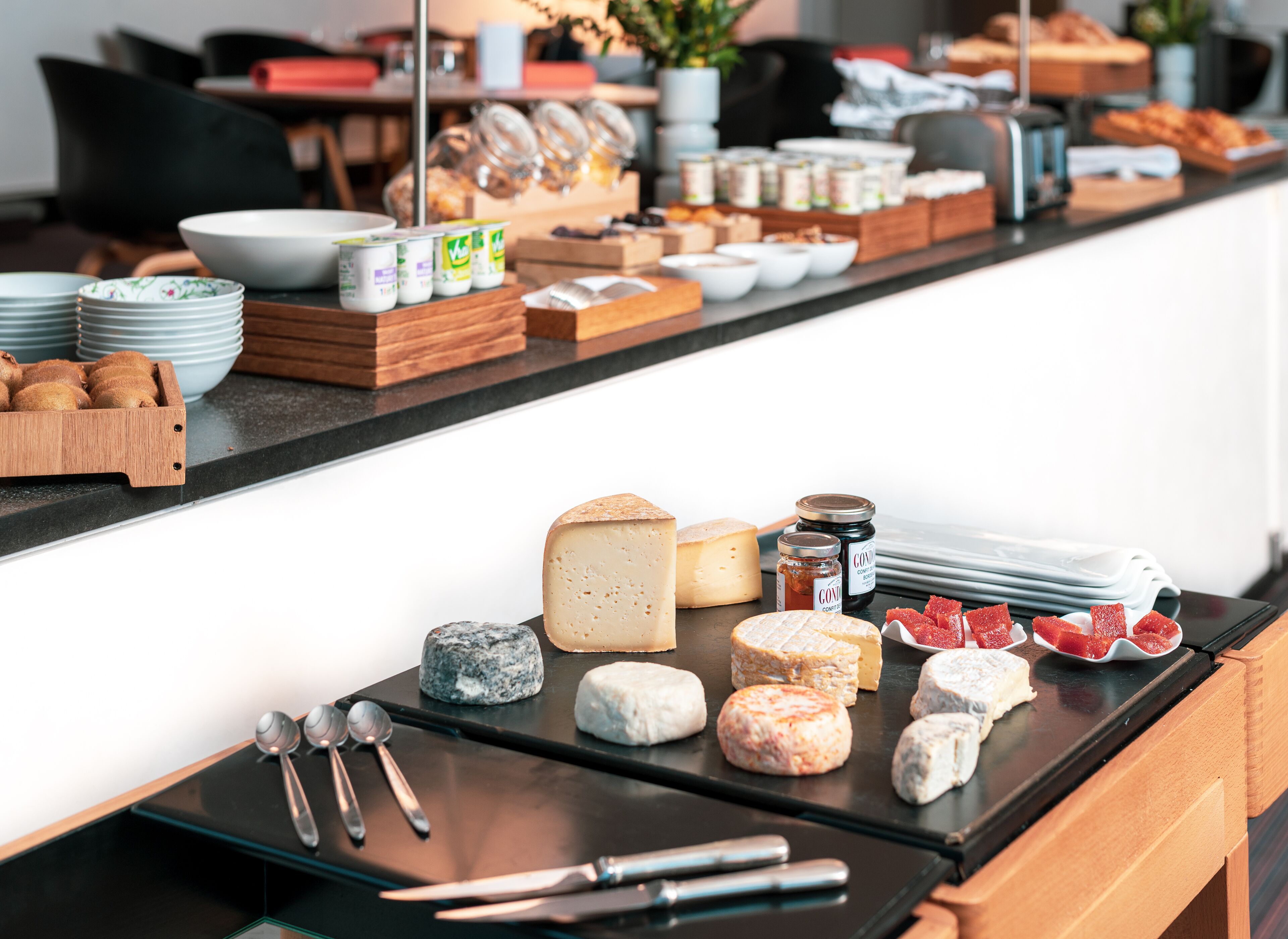 daily buffet breakfast (eur 30 per person)