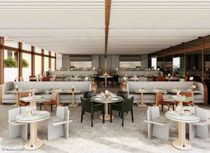 2 間餐廳,供應早餐、午餐和晚餐,法國料理