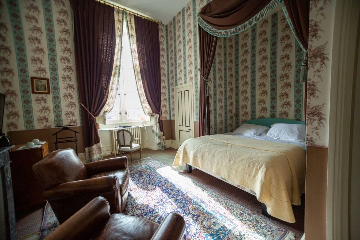 Deluxe Double Room, Ensuite, Garden View (La Renaudie)