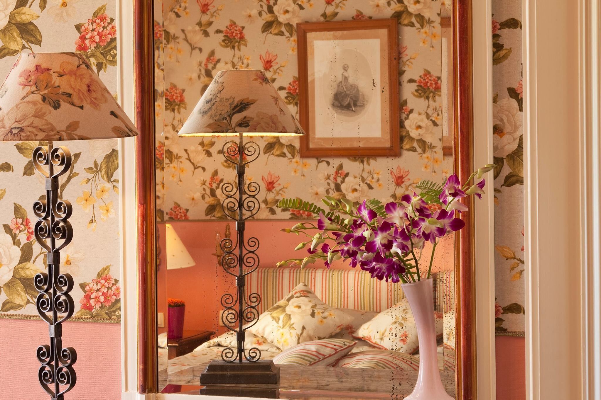 deluxe double room, ensuite, garden view (marguerite de navarre ) | 1 bedroom, minibar, in-room safe, individually decorated